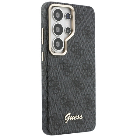 Etui Guess 4G Script MagSafe do Samsung Galaxy S26 Ultra czarny