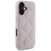 GUESS ETUI POKROWIEC DO IPHONE 16 6.1 HARDCASE LOGO QUILED METALOWE