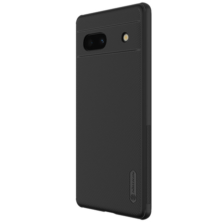 Pancerne etui Google Pixel 7a pancerny pokrowiec Nillkin Super Frosted Shield Pro - czarne