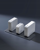 INNOSTYLE SUPER CUBE MOCNA SZYBKA ŁADOWARKA GAN PODRÓŻNA EU US UK AU 4X USB USB-C 100W BIAŁA
