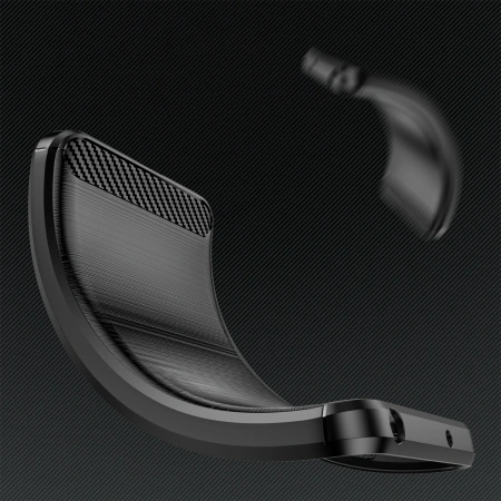 HURTEL ETUI CARBON CASE DO T-MOBILE REVVL 6 5G ELASTYCZNY KARBON SILIKONOWY