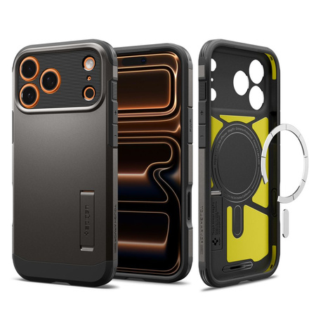 SPIGEN TOUGH ARMOR ”T” MAG MAGSAFE IPHONE 17 PRO GUNMETAL