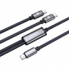PALPRO KABEL USB-C - 2X USB-C SZYBKIE ŁADOWANIE DO SAMSUNG APPLE 100W 1M