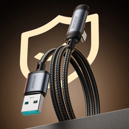 JOYROOM KABEL USB-A DO USB-C 3A 90° 1,2M DO MAGSAFE IPHONE 12 13 14