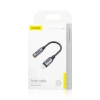 FONENG adapter BM30 Lightning - JACK 3.5MM 0.14M Czarny