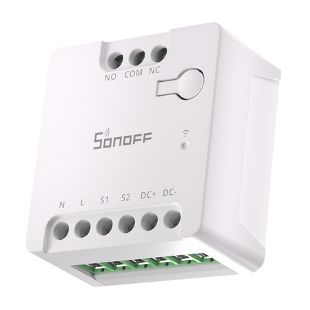 SONOFF PRZEŁĄCZNIK WIFI MINI-D DO INTELIGENTNEGO DOMU AC DC 12-48V STYK
