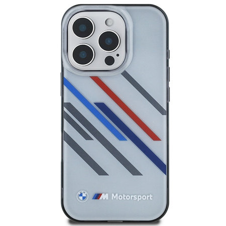 BMW ETUI HARDCASE MOTORSPORT IML RANDOM STRIPES DO IPHONE 16 PRO 6.3