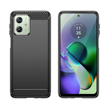 Etui Carbon Case do Motorola Moto G54 - czarne