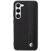 Etui BMW BMHCS23S22RDPK S23 S911 - czarne Leather Textured & Stripe