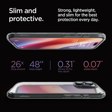 SPIGEN ETUI DO IPHONE 16 PRO MAX ULTRA HYBRID SPACE CRYSTAL Z PEŁNĄ OCHRONĄ