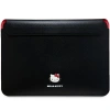 Hello Kitty Sleeve HKCS14PGHDLMK 14czarny/black PU Metal Logo