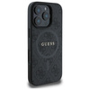 Guess GUHMP16XG4GFRK iPhone 16 Pro Max 6.9 czarny/black hardcase 4G Ring Classic Logo MagSafe