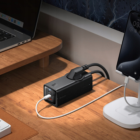 MCDODO ŁADOWARKA SIECIOWA LISTWA ZASILAJĄCA GAN 1xUSB 2xUSB-C 1xAC 70W