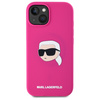 KARL LAGERFELD ETUI DO IPHONE 15 6.1 HARDCASE SILICONE KARL HEAD DO MAGSAFE