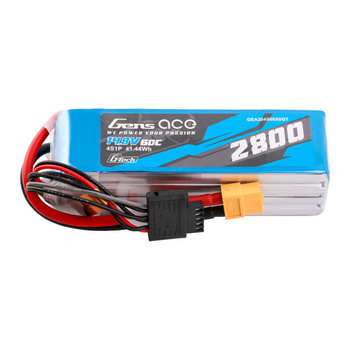 GENS ACE G-TECH AKUMULATOR 2800MAH 14.8V 60C 4S1P DO DRONÓW MODELI RC XT60
