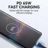 WOZINSKY KABEL USB-C 2M PD 65W DO TELEFONÓW I AKCESORII SZYBKIE ŁADOWANIE