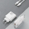 DUDAO ŁADOWARKA GAN A30EUL 30W DO TELEFONÓW IPHONE Z KABLEM USB-C