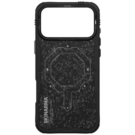 Etui Skinarma Vektor MagSafe do iPhone   17 Pro Max onyx