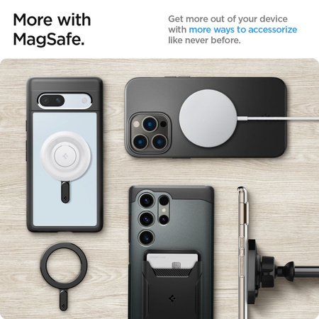 SPIGEN ONETAP RING MAGNETIC PLATE DO MAGSAFE APPLE AKCESORIUM DO ŁADOWANIA