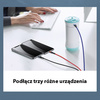 USAMS KABEL PLECIONY 3W1 DO LIGHTNING MICROUSB USB-C 0.35M SZYBKA ŁADOWARKA