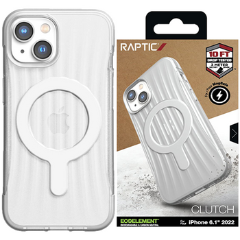 Raptic X-Doria Clutch Built Case etui iPhone 14 Plus z MagSafe pokrowiec plecki przezroczysty