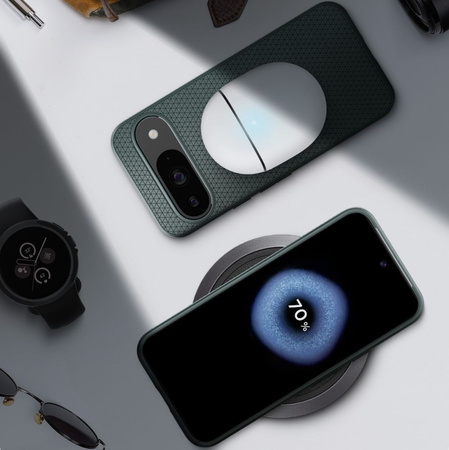 SPIGEN POKROWIEC CASE DO GOOGLE PIXEL 9 9 PRO LIQUID AIR WZMOCNIONA OCHRONA