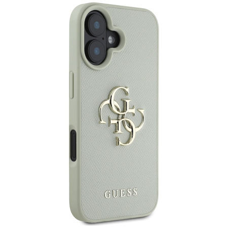 GUESS ETUI GRINNED BIG 4G LOGO SMALL DO IPHONE 16 ZIELONY WYSOKIEJ JAKOŚCI