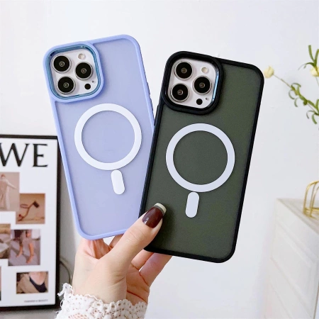 HURTEL ETUI MAGNETYCZNE Z DO MAGSAFE DO IPHONE 15 PRO MAX OCHRONNE MATTE