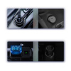 Baseus S-16 Transmiter FM Bluetooth 5.0 2x USB ładowarka samochodowa AUX MP3 TF micro SD 3,1 A czarny (CCTM-E01)