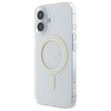 GUESS HARDCASE ETUI DO IPHONE 16 PLUS 6.7 DO MAGSAFE GLITTER CIRCLE