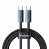 MCDODO KABEL USB-C USB-C SZYBKIE ŁADOWANIE USB TYP C 240W 1M LED CZARNY