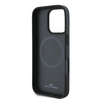 BMW BMHMP16L23RTPK iPhone 16 Pro 6.3czarny/black hardcase Sign Leather Half Textured And Circle MagSafe