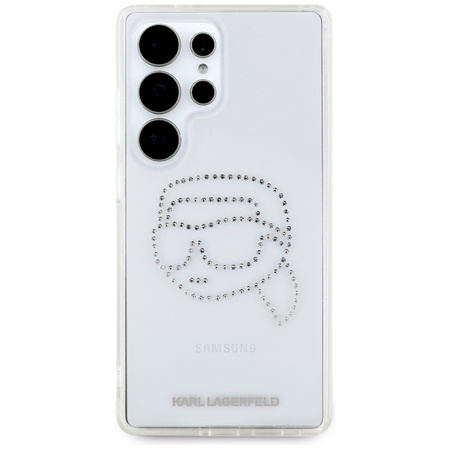 KARL LAGERFELD ETUI RHINESTONES KARL HEAD LOGO DO SAMSUNG GALAXY S25 ULTRA