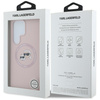 KARL LAGERFELD ETUI SILICONE DOUBLE HEADS AND CIRCLE DO MAGSAFE DO SAMSUNG
