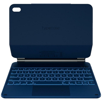 Etui Typecase Edge z klawiaturą do iPad  11" (A16) 2025 / iPad 10.9" 2022 błękitny pacyfik