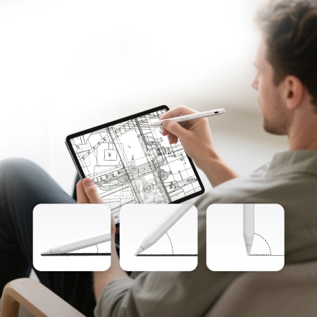 WOZINSKY RYSIK STYLUS DO IPAD SZYBKIE ŁADOWANIE USB-C DO APPLE IPAD 2018