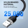 WOZINSKY KABEL USB-A DO LIGHTNING 2.4A DO IPHONE IPAD 1M SZYBKIE ŁADOWANIE