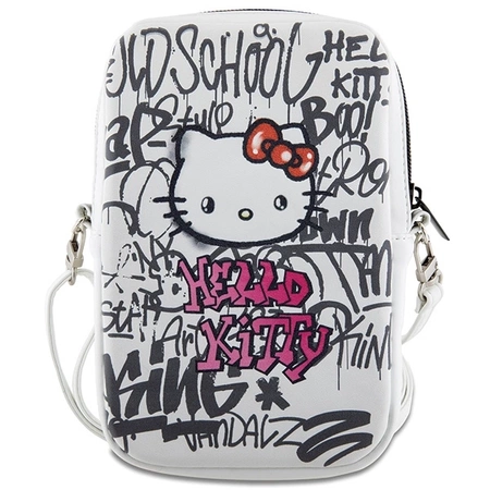 Torebka Hello Kitty Graffiti Kitty Head - biała