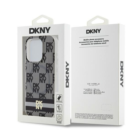 DKNY ETUI HARDCASE DO IPHONE 15 PRO 6.1 DO MAGSAFE IML CHECKERED MONO