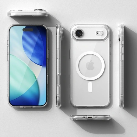 RINGKE ETUI FUSION MAGNETIC DO IPHONE 17 AIR Z MAGSAFE PRZEZROCZYSTE