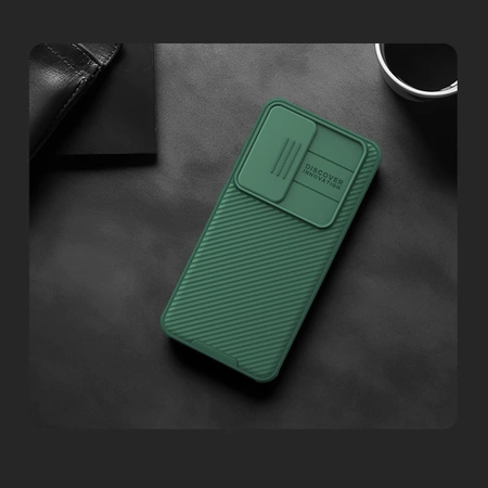 Etui Nillkin CamShield Pro pancerne z osłona na aparat do Samsung Galaxy S24+ - czarne