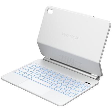 Etui Typecase Edge z klawiaturą do iPad 11" (A16) 2025 / iPad 10.9" 2022 biały