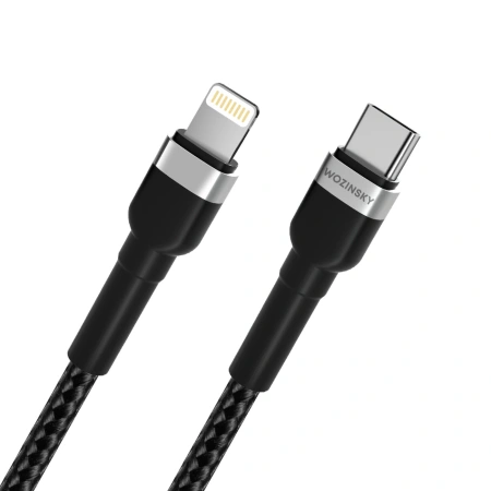 WOZINSKY KABEL DO LIGHTNING USB-C 30W 2M DO IPHONE 12 13 14 SZYBKIE