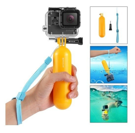 PULUZ ZESTAW AKCESORIÓW DO KAMER SPORTOWYCH GOPRO SJ CAM XIAOMI 53 ELEMENTY