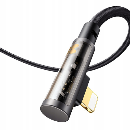 MCDODO KABEL KĄTOWY USB LIGHTNING SZYBKIEGO ŁADOWANIA 36W DO IPHONE 14 1M