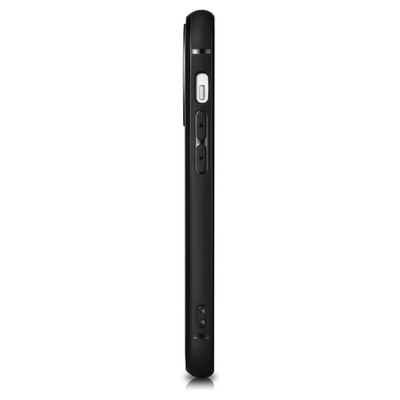 iCarer Leather Oil Wax etui pokryte naturalną skórą do iPhone 14 Pro Max (kompatybilne z MagSafe) niebieski (WMI14220720-BU)