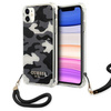 Guess GUHCN61KSARBK iPhone 11 6,1" / Xr czarny/black hardcase Camo Collection