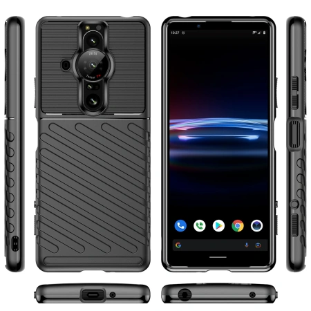 HURTEL THUNDER CASE ELASTYCZNE ETUI DO SONY XPERIA PRO-I POKROWIEC PANCERNY
