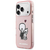 Etui Karl Lagerfeld Karl & Choupette Back MagSafe do iPhone 17 Pro różowy