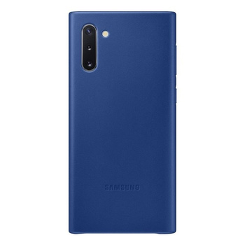 Etui Samsung EF-VN970LL Note 10 N970niebieski/blue Leather Cover